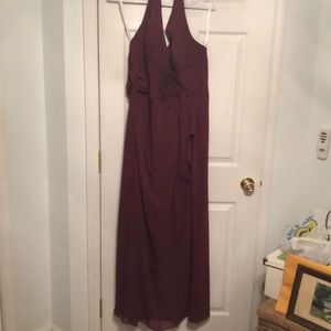 Halter Bridesmaid Dress